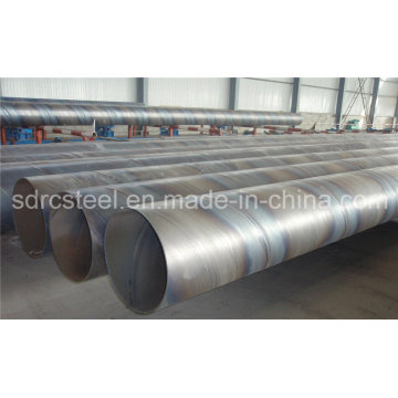 Round SSAW Welded Spiral Steel Pipe